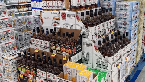 Jim Beam 'Highball' Meijer Pallet Display